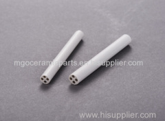 Grey four holes Magnesium oxide tube