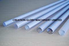 Stable performance double color plastic pipe production line
