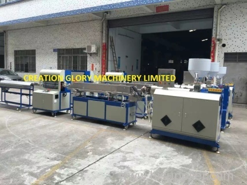 High efficiency teflon pipe plastic extruding machine