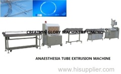 Plastic machine for making medical anaesthesia tube