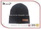 Black Winter Knit Hats