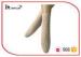 Flesh Colored Ladies Trouser Socks Ribbed Edge Ankle High Nylon Socks