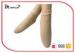 Twill Ladies Sheer Nylon Ankle Socks Light Beige Stretch Nylon Socks