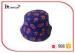 Navy Twill Children Bucket Hat Hawaiian With Spider - Man Printed