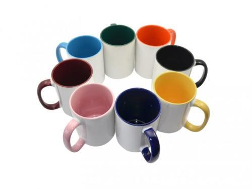 11oz color ceramic mugs