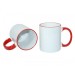 ceramic mugs rim color