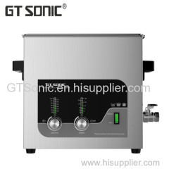 2016 New Stainless steel ultrasonic cleaner dual ultrasonic power GT Sonic T6