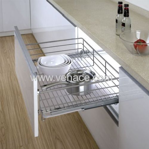 Three-lateral Kitchen Drawer Basket