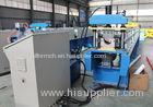 Steel Round Profile Rain Water Gutter Roll Forming Machine With Auto Cutter