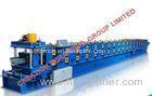 Hydraulic Post Cutting Metal Roofing Water Gutter Roll Forming Machine 8-12m/min