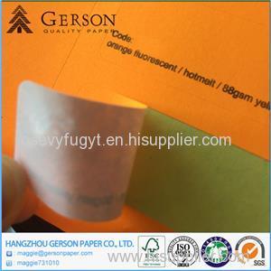 Fluoresence Hotmelt Adhesive Paper