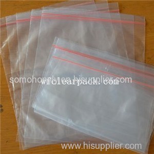 Red Line Ziplock Bags