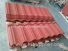 Roman Stone Coated Roof Tiles Galvalume Steel Roofing 1300x420mm