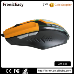 High resolution wired optical gaming mouse