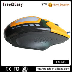 High resolution wired optical gaming mouse