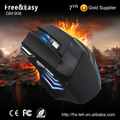 Golden supplier USB wired 7D gaming mouse for professional gamers