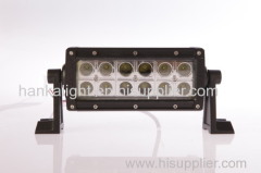 7.5 inch CE ROHS IP67 36w curved led light bar double rows led light bar and truck 12 led light bar