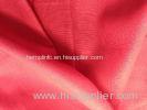 Eco Friendly Red Linen Cotton Mix Fabric for Summer Autumn Clothing 20Ne * 13Ne