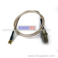 female bnc connector wire to 90 degree female smb