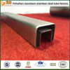 304 stainless steel balustrade square slot pipe