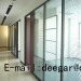 Modular Demountable Office Glass Partition