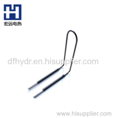 U type(90° bend at lu) Mosi2 heating element