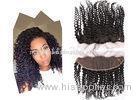 13' X 4'' Smooth Soft Virgin Hair Lace Frontal Closure With Baby Hair