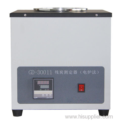 Digital Temperature Controlled Carbon Residue Analyzer by Electric Furnace Ways