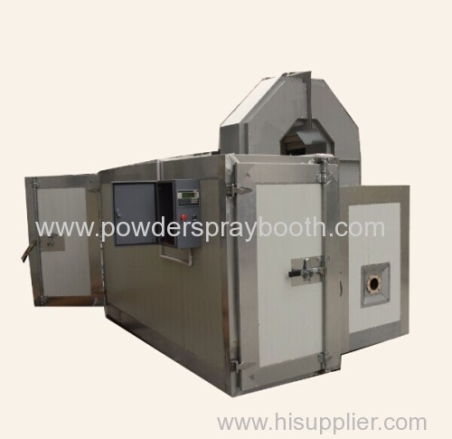 powder coating oven with oil or diesel