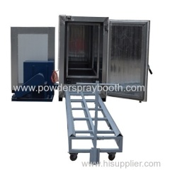 powder coating oven with oil or diesel