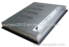 IP65 8 Inch Industrial Monitor with touchscreen VGA +DVI
