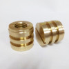 Heating and water cooling course system brass water cork