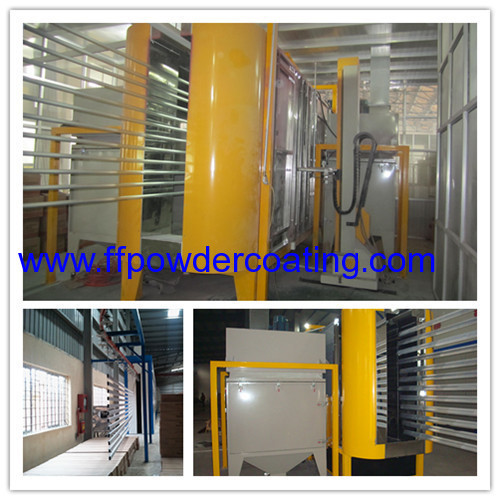 aluminum profile powder coating line