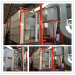 powder booth with cyclone recovery system