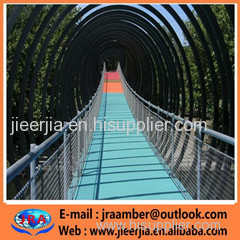 /balustrade mesh/ rope bridge   balcony stainless steel wire mesh 