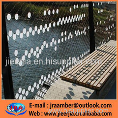 /balustrade mesh/ rope bridge balcony stainless steel wire mesh