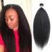 Beauty Mongolian 6A Virgin Hair Kinky Straight No Terrible Smell