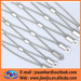 AISI 316 stairway decorative ferruled cable mesh wire rope balustrades & handrails stainless steel rope protection mesh