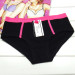 Top quality girls sexy undergarments Sporty plain color ladies brief soft cotton women panty