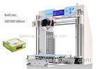 Digital Portable Metal Casting 3D Printer FDM Large Volume With Led Screen