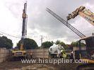 13m Depth Engineering Construction CFA Piling Rig With Hydraulic Rotary Drill Head