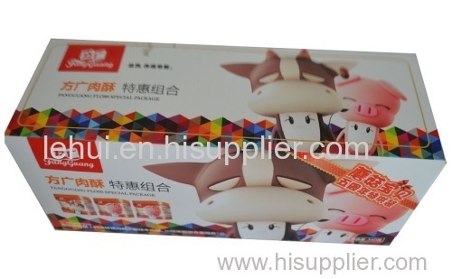 paper box color box corrugated E F flute