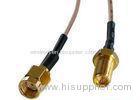SMA Connector RF Cable Assemblies with Line Extension for SMA Antenna