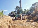Pile Driving Equipment Rental For 28m Foundation Pile Drilling 8 - 30 rpm Rotary Speed