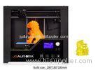 High Resolution Office Desktop 3D Printer Black LED Light SD Card