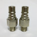 Mould Couplings RMI Compatible Connector Nipple With Valve