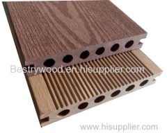 140*23mm Water proof Anti Slip UV Resistance outdoor WPC decking