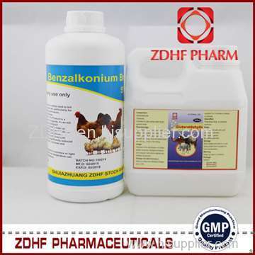500ml 1L Poultry Farm Antiseptic Solution Glutaraldehyde Deciquan Solution