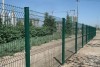 Professional curvy welded wire mesh fence