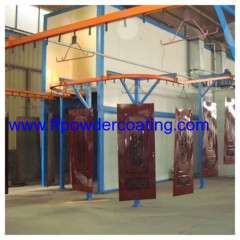 Security Door Spray Coating Line